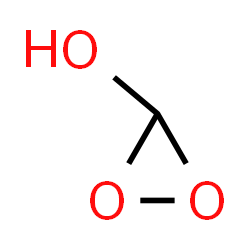 ChemSpider 2D Image | 3-Dioxiranol | CH2O3