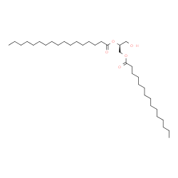 ChemSpider 2D Image | (2S)-1-Hydroxy-3-(pentadecanoyloxy)-2-propanyl heptadecanoate | C35H68O5