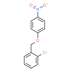 ChemSpider 2D Image | 2-chlorobenzyl 4-nitrophenyl ether | C13H10ClNO3