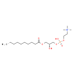 ChemSpider 2D Image | (7R)-4,7-Dihydroxy-10-oxo-1-(trimethylammonio)-3,5,9-trioxa-4-phosphanonadecan-19-ide 4-oxide | C18H38NO7P