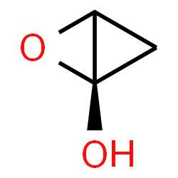 ChemSpider 2D Image | (1S)-2-Oxabicyclo[1.1.0]butan-1-ol | C3H4O2