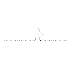 ChemSpider 2D Image | (16R)-22-Amino-19-hydroxy-19-oxido-13-oxo-14,18,20-trioxa-19lambda~5~-phosphadocosan-16-yl stearate | C36H72NO8P
