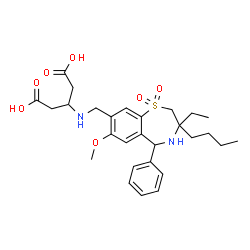 ChemSpider 2D Image | Linerixibat | C28H38N2O7S