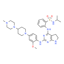ChemSpider 2D Image | Conteltinib | C32H45N9O3S