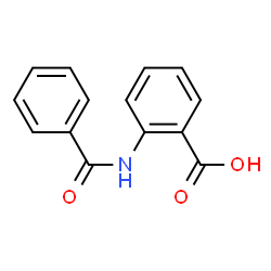 ChemSpider 2D Image | N-benzoylanthranilate | C14H11NO3