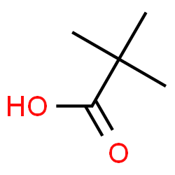 ChemSpider 2D Image | Pivalic acid | C5H10O2