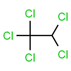 ChemSpider 2D Image | Pentachloroethane | C2HCl5