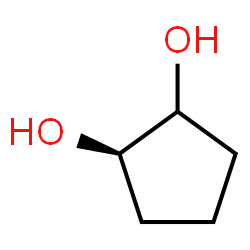 ChemSpider 2D Image | (1R)-1,2-Cyclopentanediol | C5H10O2