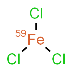 ChemSpider 2D Image | FERRIC CHLORIDE FE-59 | Cl359Fe