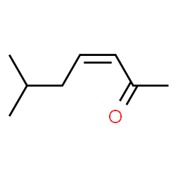 ChemSpider 2D Image | (3Z)-6-Methyl-3-hepten-2-one | C8H14O