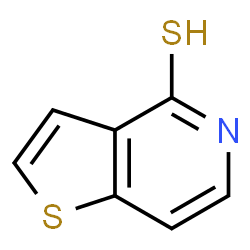 ChemSpider 2D Image | Thieno[3,2-c]pyridine-4-thiol | C7H5NS2