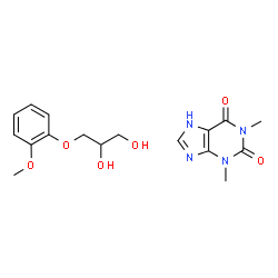 ChemSpider 2D Image | guaifylline | C17H22N4O6
