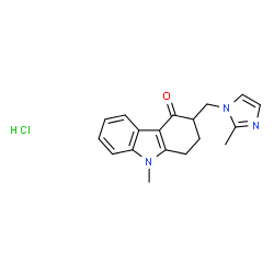 ChemSpider 2D Image | Ondansetron Hydrochloride | C18H20ClN3O