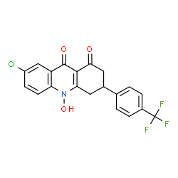ChemSpider 2D Image | floxacrine | C20H13ClF3NO3