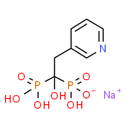 ChemSpider 2D Image | Risedronate sodium | C7H10NNaO7P2