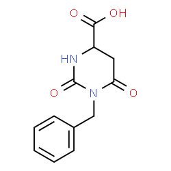 ChemSpider 2D Image | 1-Benzyl-2,6-dioxohexahydro-4-pyrimidinecarboxylic acid | C12H12N2O4