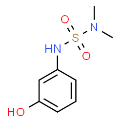 ChemSpider 2D Image | N'-(3-hydroxyphenyl)-N,N-dimethylsulfamide | C8H12N2O3S