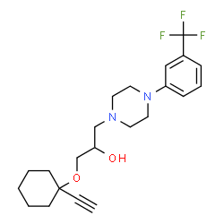 ChemSpider 2D Image | terciprazine | C22H29F3N2O2