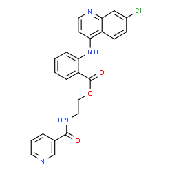 ChemSpider 2D Image | nicafenine | C24H19ClN4O3