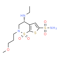 ChemSpider 2D Image | Brinzolamide | C12H21N3O5S3