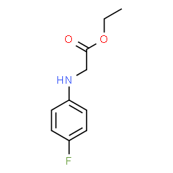 ChemSpider 2D Image | ethyl 2-(4-fluoroanilino)acetate | C10H12FNO2