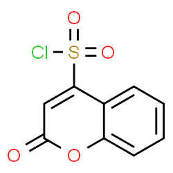 ChemSpider 2D Image | 2-Oxo-2H-chromene-4-sulfonyl chloride | C9H5ClO4S