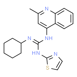 ChemSpider 2D Image | timegadine | C20H23N5S
