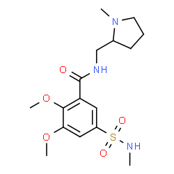 ChemSpider 2D Image | sulverapride | C16H25N3O5S