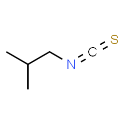 ChemSpider 2D Image | Isobutyl isothiocyanate | C5H9NS