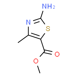 ChemSpider 2D Image | methyl 2-amino-4-methylthiazole-5-carboxylate | C6H8N2O2S