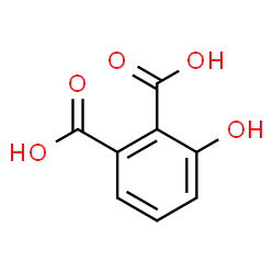 ChemSpider 2D Image | 3-Hydroxyphthalic acid | C8H6O5