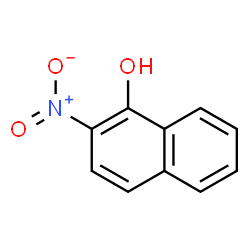 ChemSpider 2D Image | 2-Nitro-1-naphthol | C10H7NO3