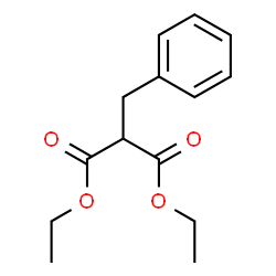 ChemSpider 2D Image | Diethyl benzylmalonate | C14H18O4