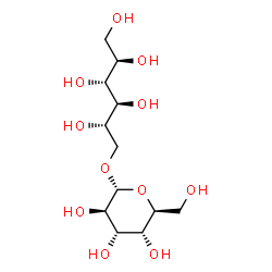 ChemSpider 2D Image | 1-O-alpha-L-Altropyranosyl-D-allitol | C12H24O11