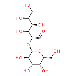 ChemSpider 2D Image | 2-O-beta-D-Galactopyranosyl-D-allose | C12H22O11