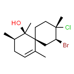 ChemSpider 2D Image | compositacin A | C15H24BrClO