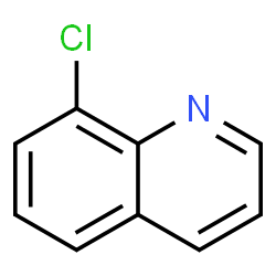 ChemSpider 2D Image | 8-Chloroquinoline | C9H6ClN