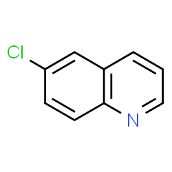 ChemSpider 2D Image | 6-Chloroquinoline | C9H6ClN