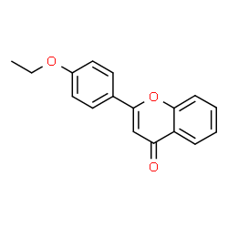 ChemSpider 2D Image | 2-(4-Ethoxyphenyl)-4H-chromen-4-one | C17H14O3