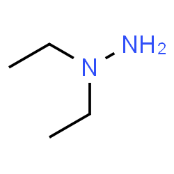 ChemSpider 2D Image | diethylhydrazine | C4H12N2