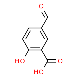 ChemSpider 2D Image | 5-Formylsalicylic acid | C8H6O4