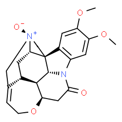 ChemSpider 2D Image | (1S,11R,17R,18S,20R,21S,22R)-4,5-Dimethoxy-12-oxa-8,17-diazaheptacyclo[15.5.2.0~1,18~.0~2,7~.0~8,22~.0~11,21~.0~15,20~]tetracosa-2,4,6,14-tetraen-9-one 17-oxide | C23H26N2O5