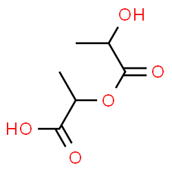 ChemSpider 2D Image | Lactic Acid Lactate | C6H10O5