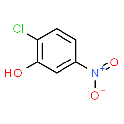 ChemSpider 2D Image | 2-Chloro-5-nitrophenol | C6H4ClNO3