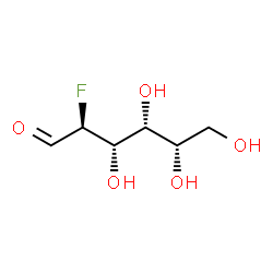 ChemSpider 2D Image | 2-Deoxy-2-fluoro-L-gulose | C6H11FO5