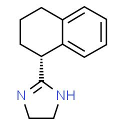 ChemSpider 2D Image | 2-[(1R)-1,2,3,4-Tetrahydro-1-naphthalenyl]-4,5-dihydro-1H-imidazole | C13H16N2