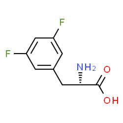 ChemSpider 2D Image | 3,5-Difluorophenylalanine | C9H9F2NO2