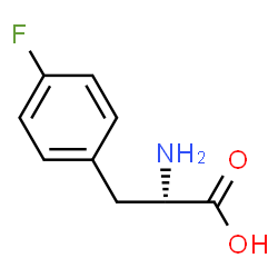 ChemSpider 2D Image | 4-Fluoro-L-phenylalanine | C9H10FNO2