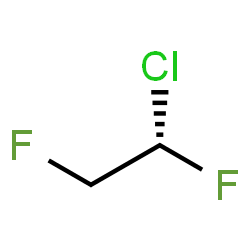 ChemSpider 2D Image | (1S)-1-Chloro-1,2-difluoroethane | C2H3ClF2