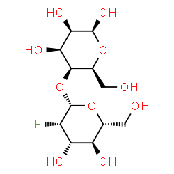 ChemSpider 2D Image | 4-O-(2-Deoxy-2-fluoro-beta-D-mannopyranosyl)-beta-L-talopyranose | C12H21FO10